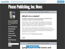 Tablet Screenshot of news.plexuspublishing.com